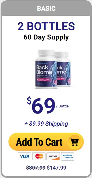 backbiome 1 bottle